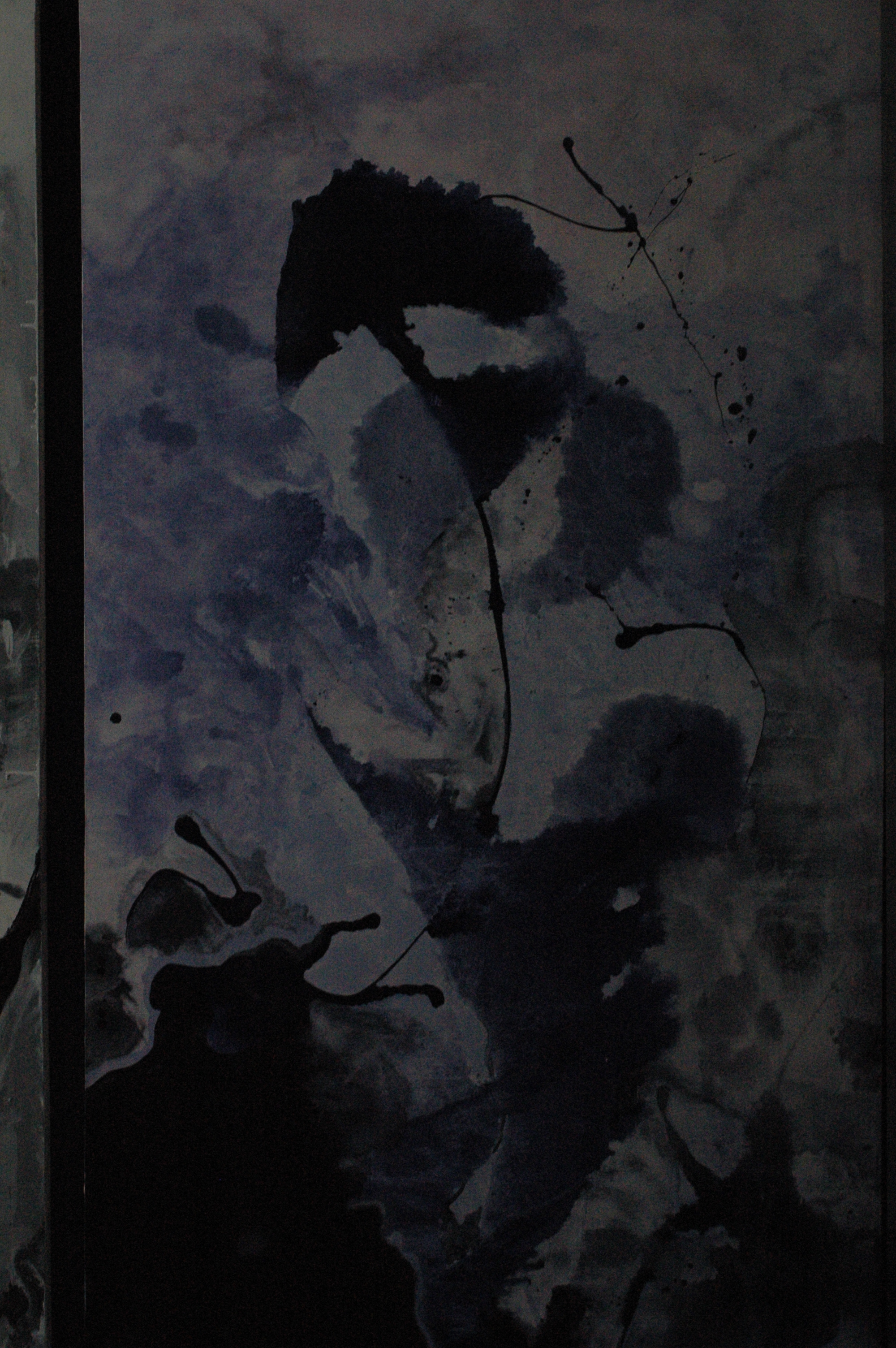 Sen, 2008, syntetická barva na plátně, 196,5x99cm