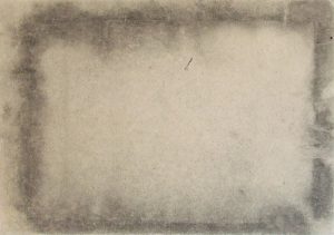 Kresba pavučinou, 2010, uhel na papíře, 33x48cm