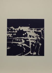 Vodní nádrž, 2010, 50x35cm, Linoryt Náklad 7