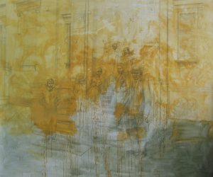 Akademie, 2012, akryl na plátně, 250x300cm