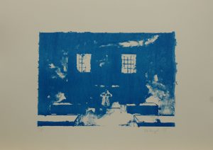Vězeňská kaple, 2013, 36×50,5cm, Litografie Náklad 8